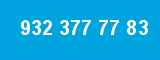 932 377 77 83 932 377 77 83